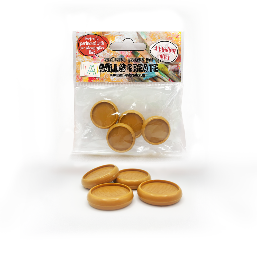 AALL and Create - Binding Discs - Caramel — Ecstasy Crafts