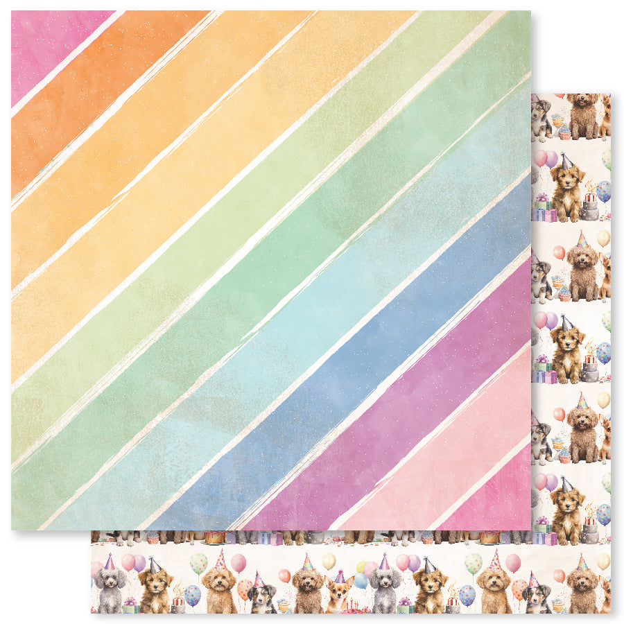 Birthday Fun E 12 x 12 Paper (12 pc Bulk Pack) 33273 — Ecstasy Crafts