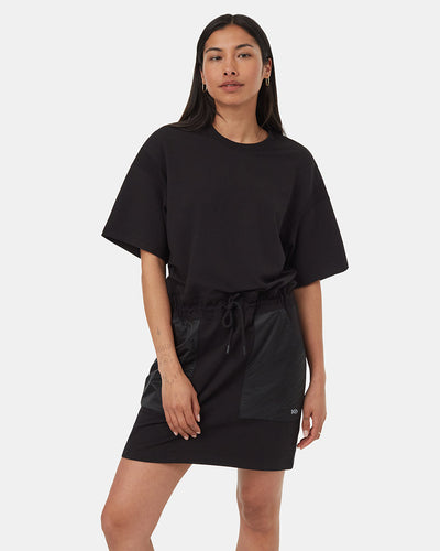 Robe SoftTerry légère à contraste
