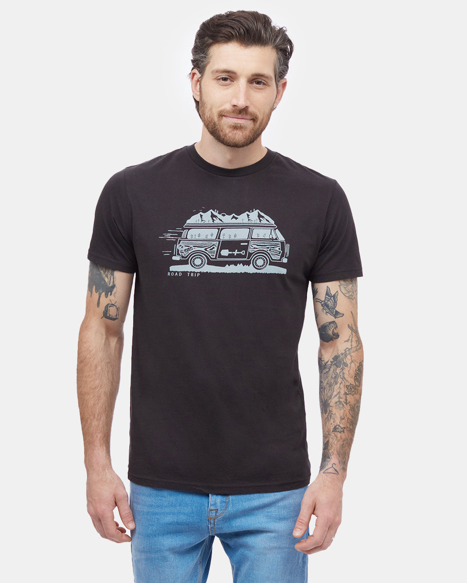 T-shirt de voyage en voiture