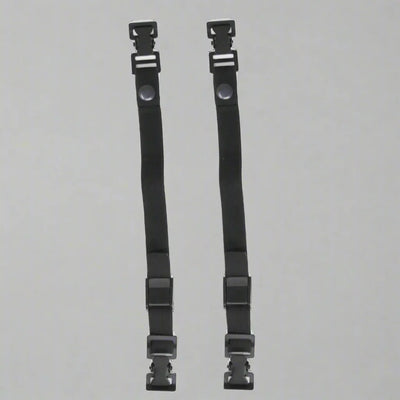 Black Snap Motorcycle Riding Pant Tie Down