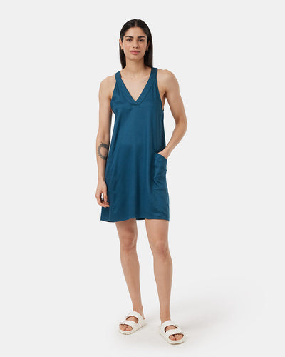 Robe trapèze en Tencel