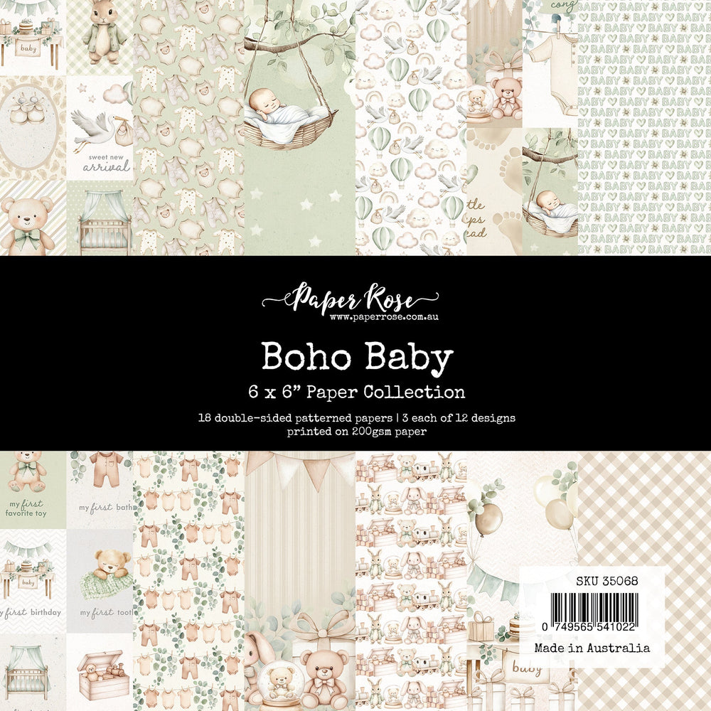 Boho Baby 6x6 Paper Collection 35068 — Ecstasy Crafts