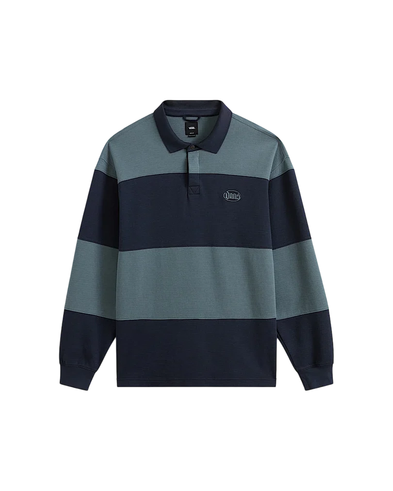 Vans 'Bowman' Polo Rugby Manches Longues - Marine