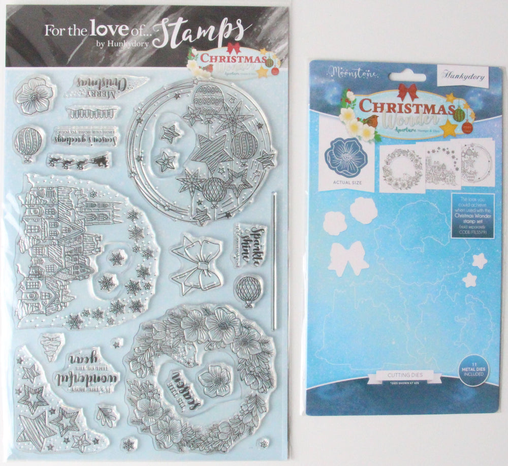 Christmas Wonder Aperture Stamp & Die Set — Ecstasy Crafts