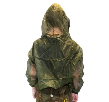 Bushline Outdoors Adult Unisex Pullover All-Mesh 1/2 Zip Bug Jackets