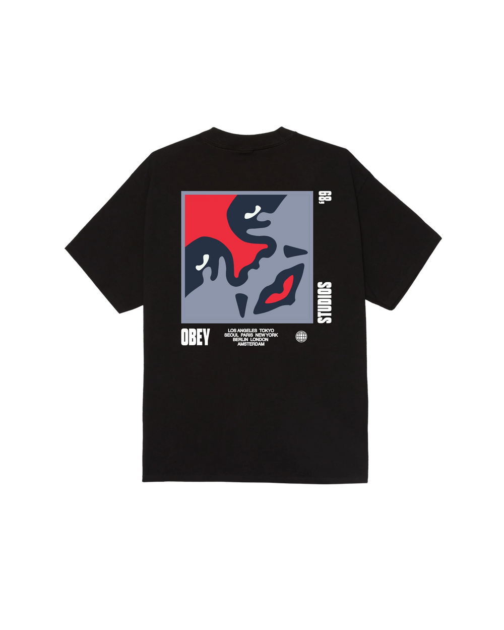 T-shirt Obey 'Icon 89' - Noir