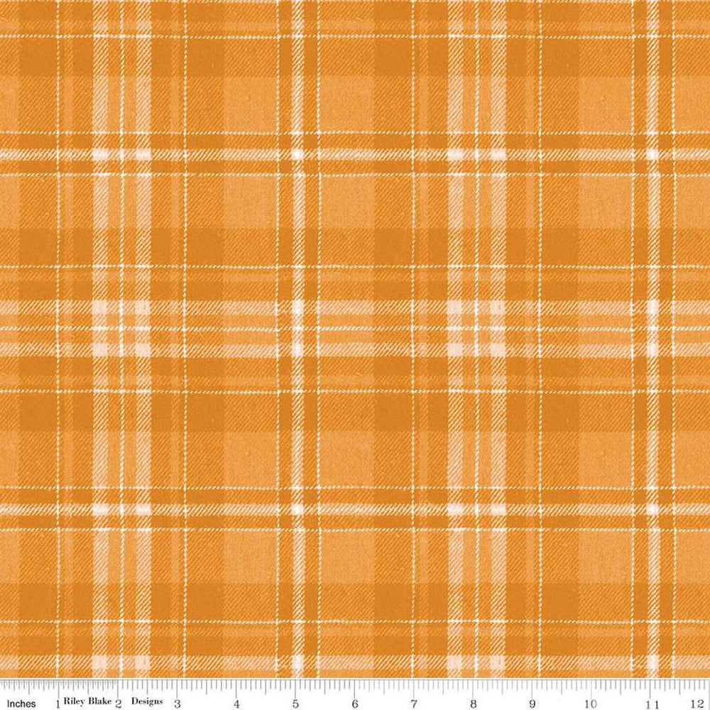 Riley Blake - Costume Maker's Act II - Plaid Orange - C16010-ORANGE
