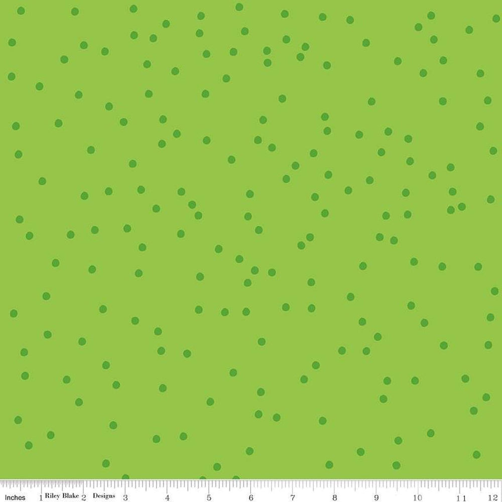 Riley Blake - On the Dot - Kiwi