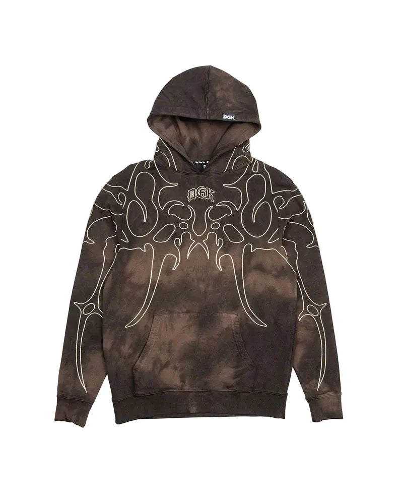 DGK Chandail 'Blade' Brodé - Brun Lavé