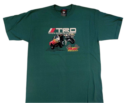 T-shirt HUF X Toyota 'Racing Development' - Vert Ensenada