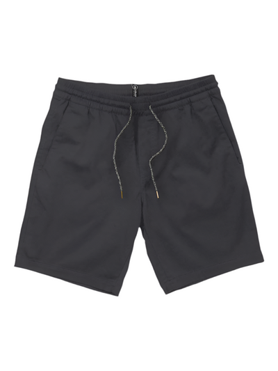 Volcom 'Frickin' Elastic Waist Shorts - Charcoal