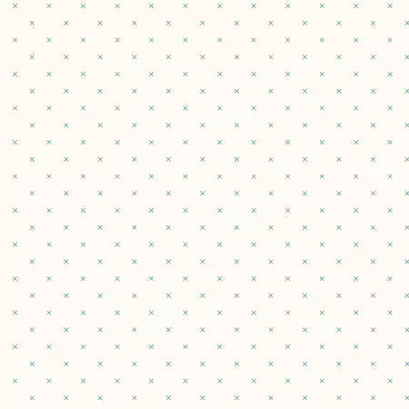 Riley Blake Lori Holt Collection - Bee Cross Stitch In Color Jade — Cottage Quilting Ltd.