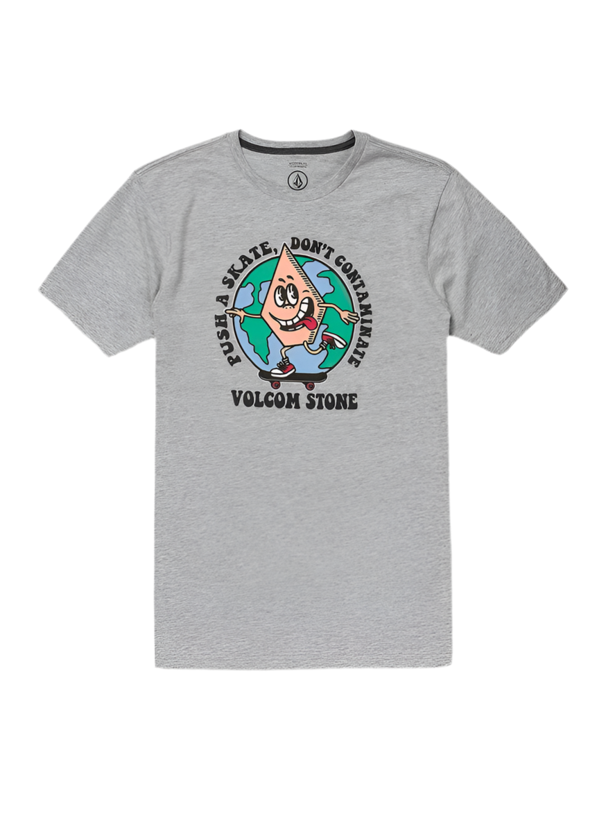 T-shirt Volcom « Don't Contaminate » - Gris (ENFANTS)