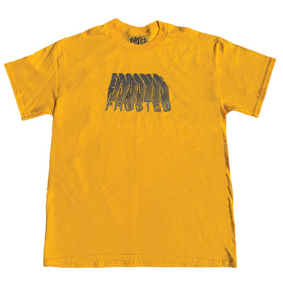 Frosted Skateboards 'Bad Trip' Tee - Gold
