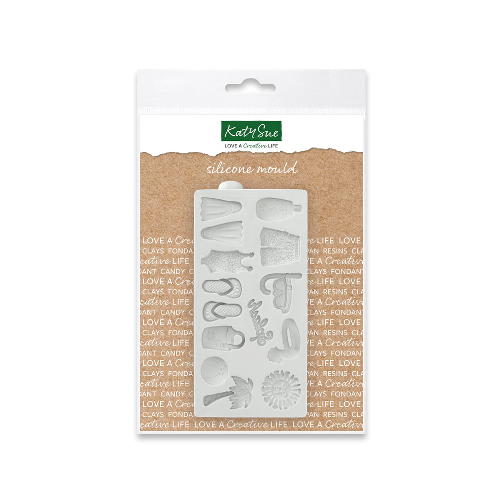 Moule en silicone : Mini-set de plage