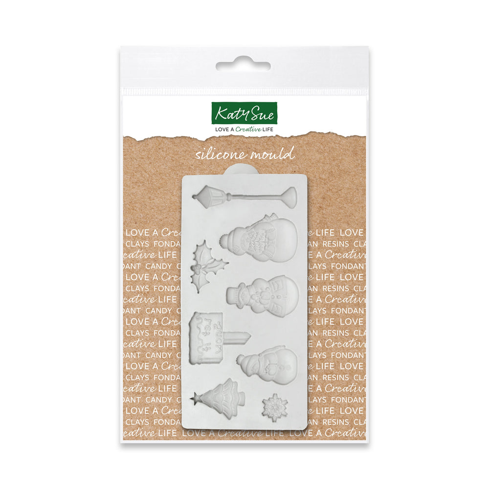 Miniature Let it Snow Silicone Mould — Ecstasy Crafts