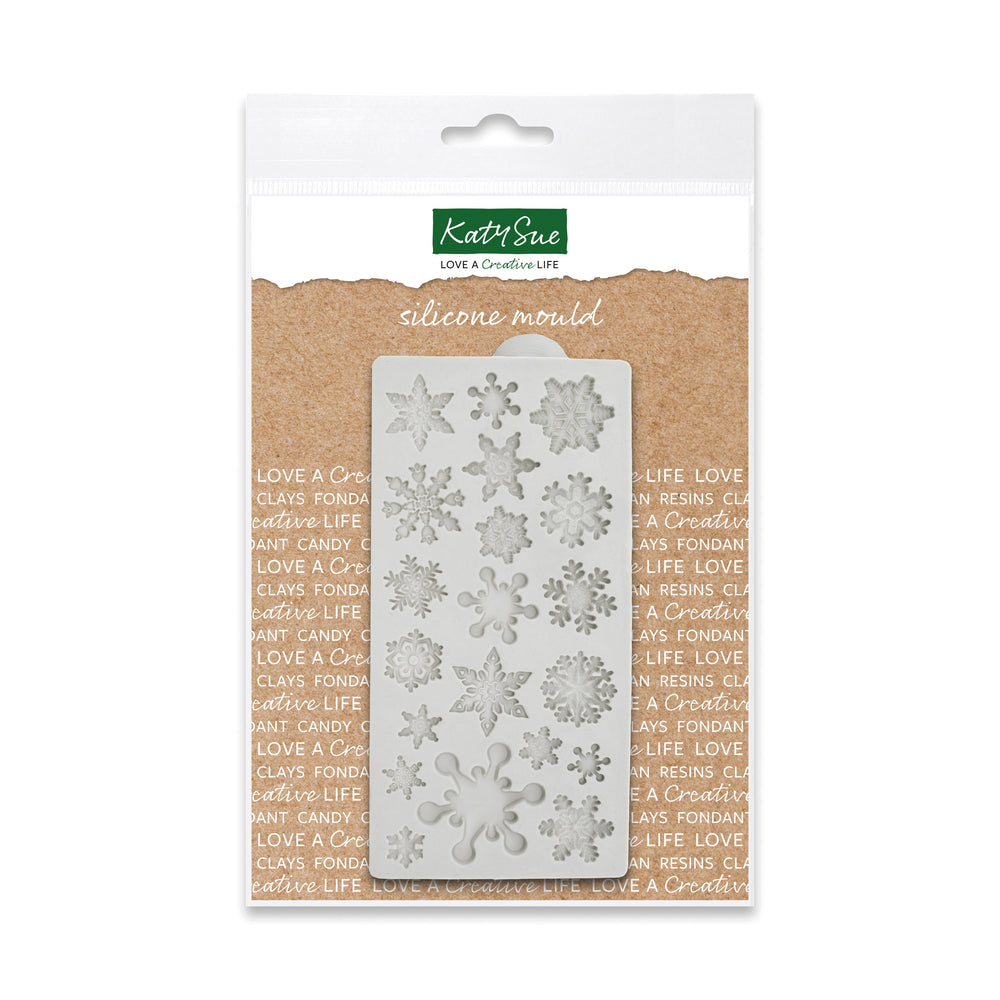 Moule en silicone - Flocons de neige miniatures