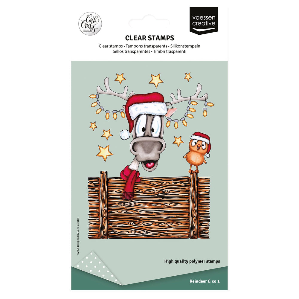Vaessen Creative • Tampons transparents Renne & Cie 1 14 pièces