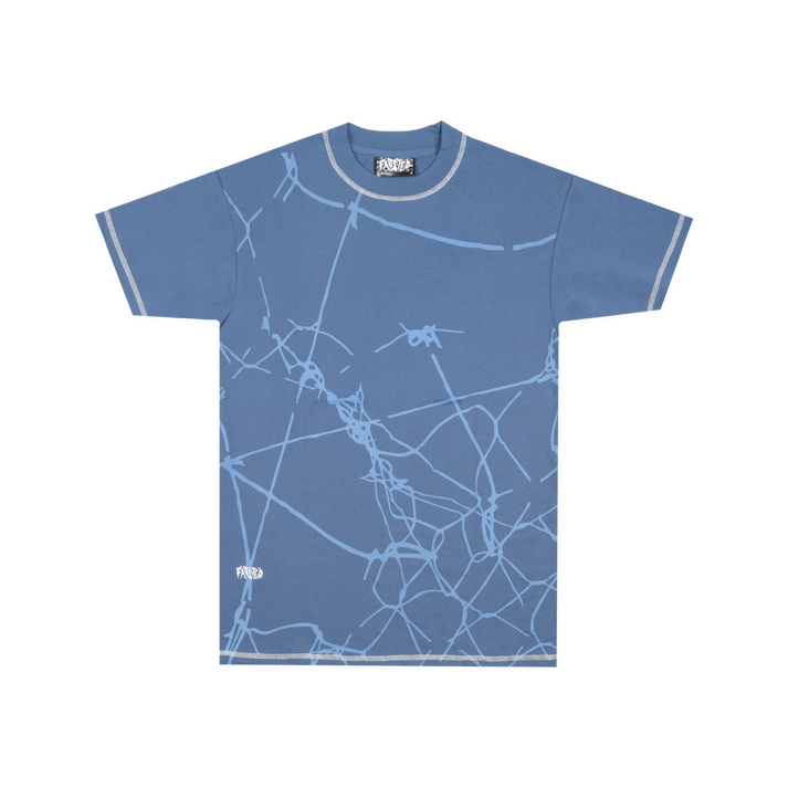 Frosted Skateboards 'Wire' Tee - Navy
