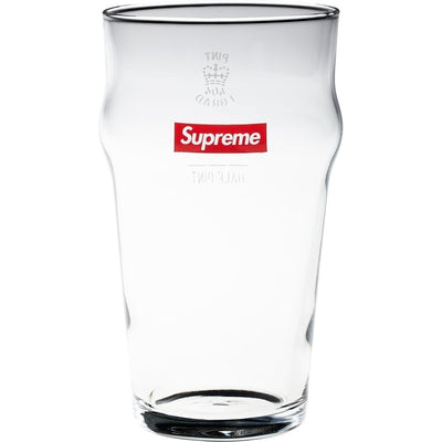 Supreme Pint Glass - Clear