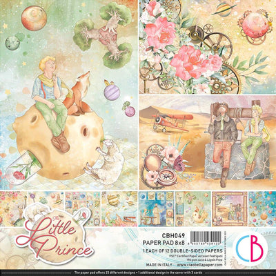 Ciao Bella Le Petit Prince Bloc-notes 8"x8" 12/Paq