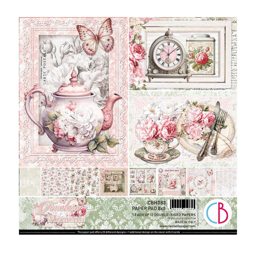 Bloc "Moments intemporels" 20,3 x 20,3 cm 12 feuilles/paquet