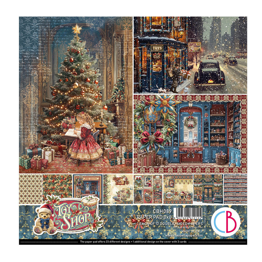Toy Shop Pad 8"x8" 12/Pkg — Ecstasy Crafts