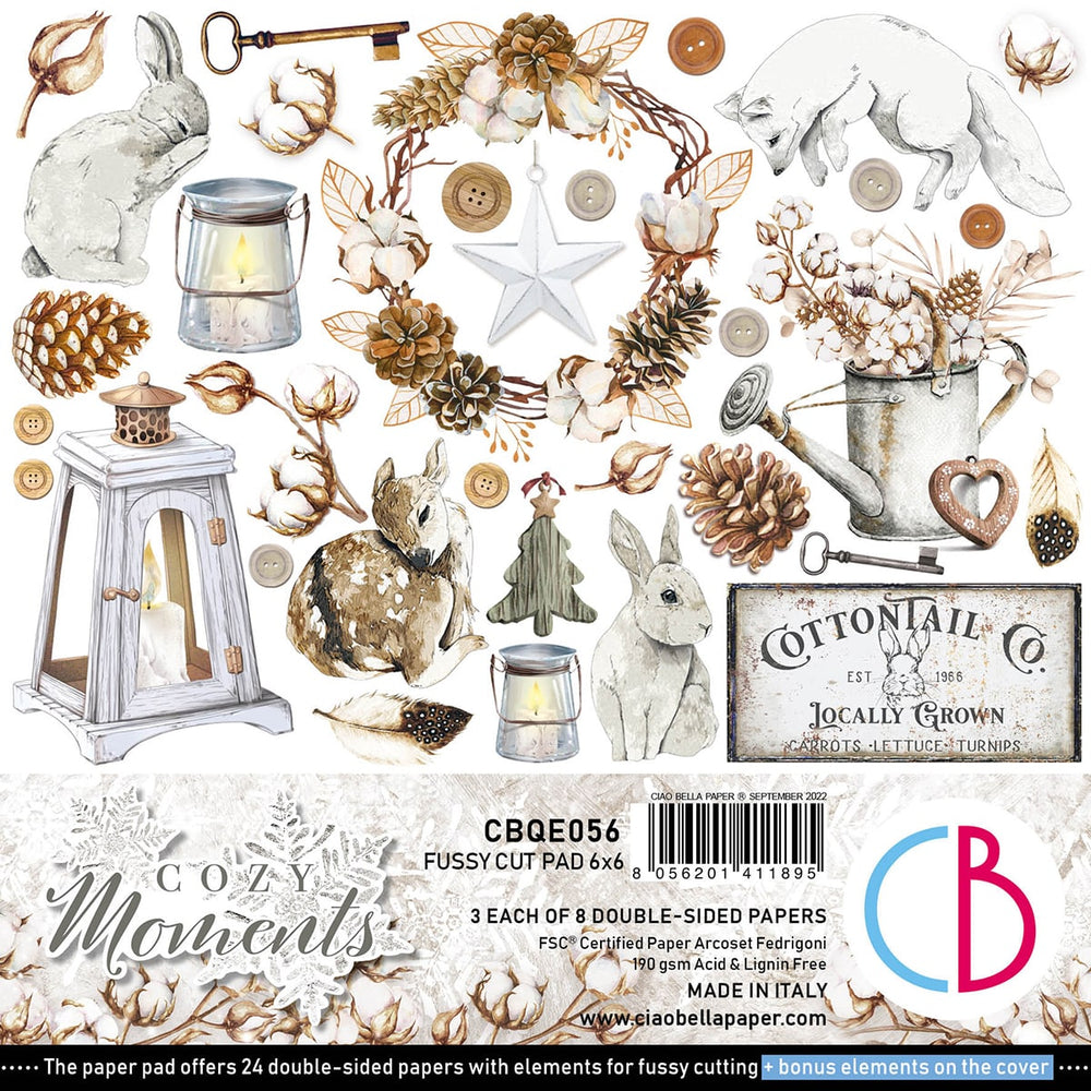 Cozy Moments Pad 6x6 24/Pkg — Ecstasy Crafts