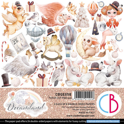 Dreamland Fussy Cut Pad 6x6 24/Pkg
