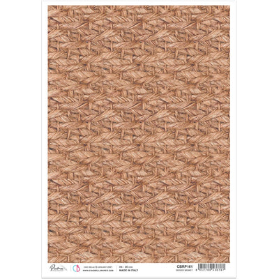 Ciao Bella Papier de Riz A4 Panier Tressé