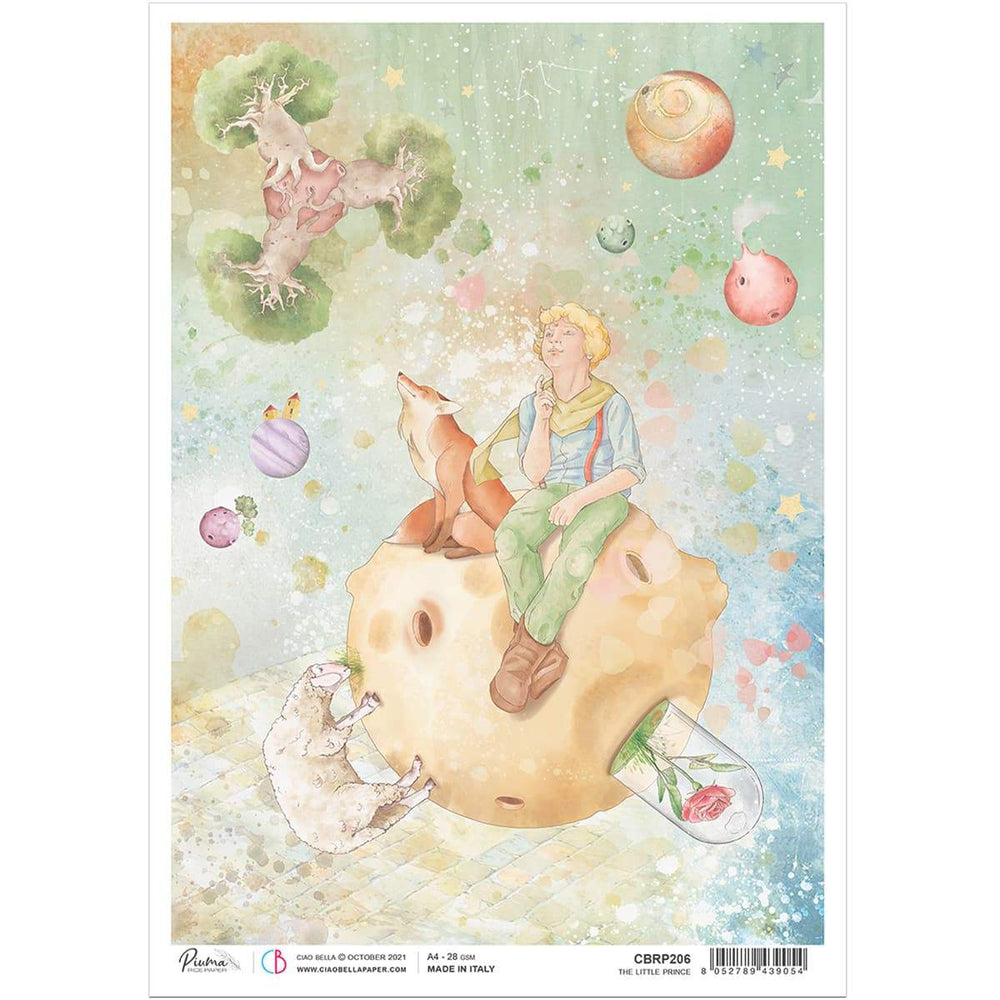 Ciao Bella Papier de Riz A4 Le Petit Prince