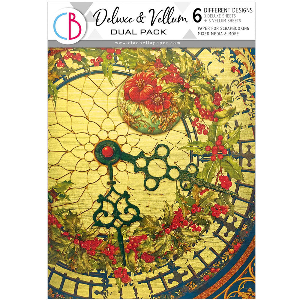 Lot de 6 feuilles de papier de luxe or et velin A4 assorties, Boutique de jouets