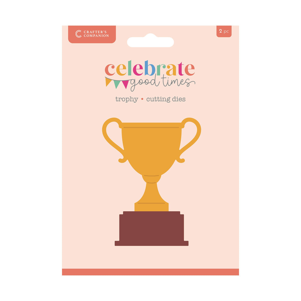 Crafter’s Companion Collection Celebrate Good Times Matrice de découpe en métal - Trophée