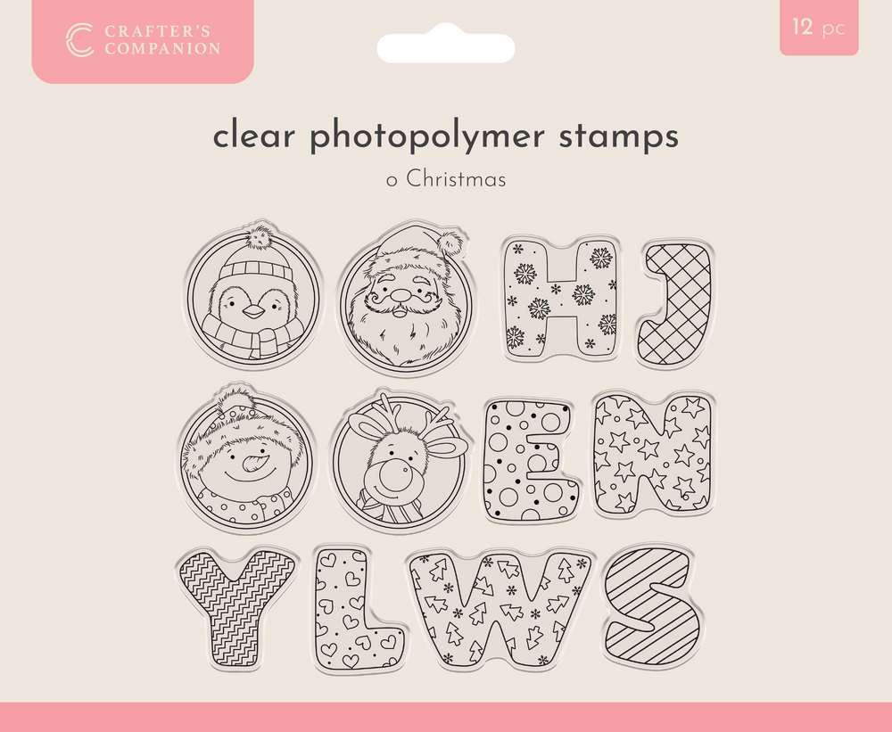 Crafter’s Companion Photopolymer Stamp - O Christmas