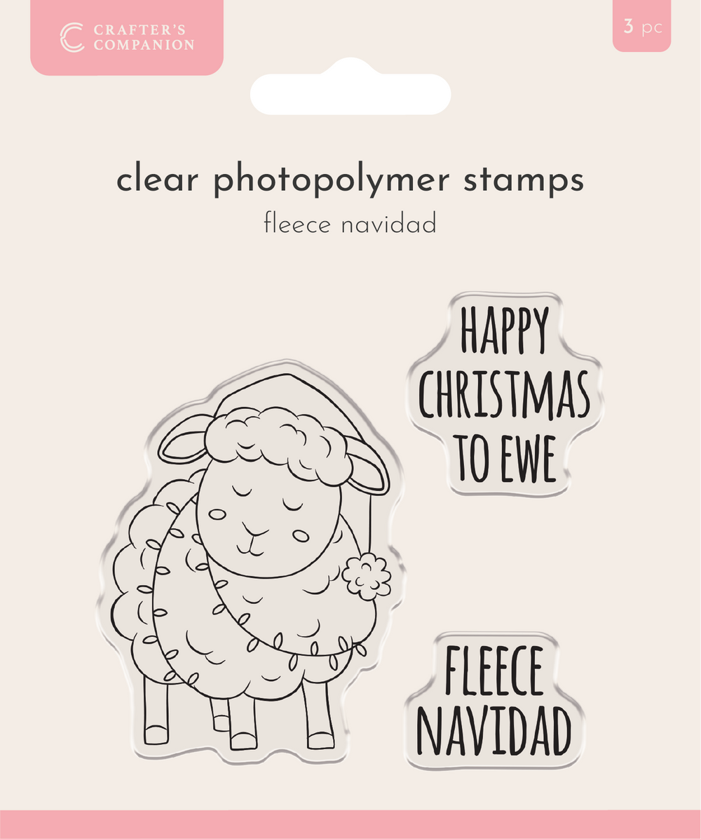 Tampon Photopolymère Crafter’s Companion - Fleece Navidad