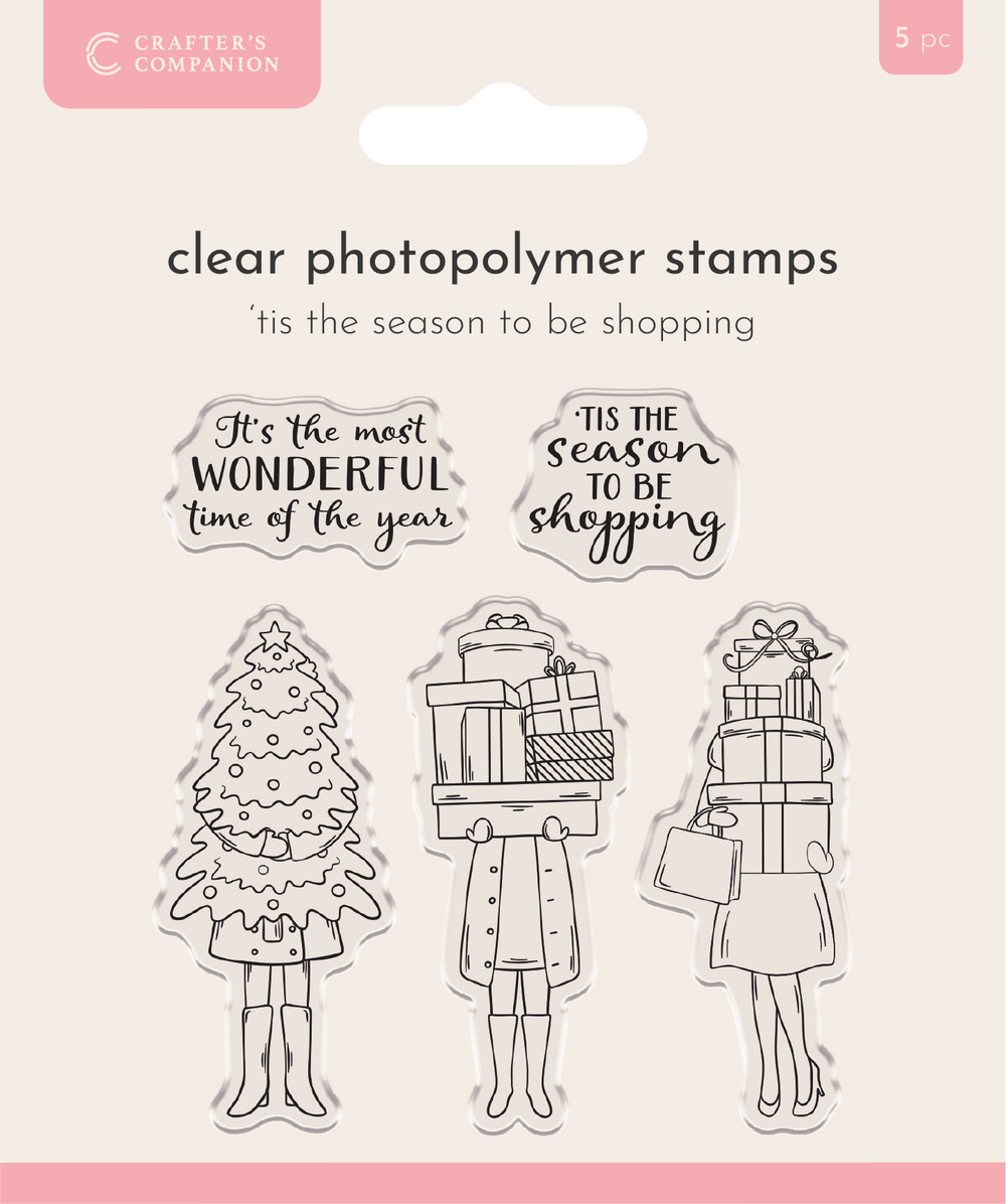 Tampon en photopolymère Crafter’s Companion - La saison des achats