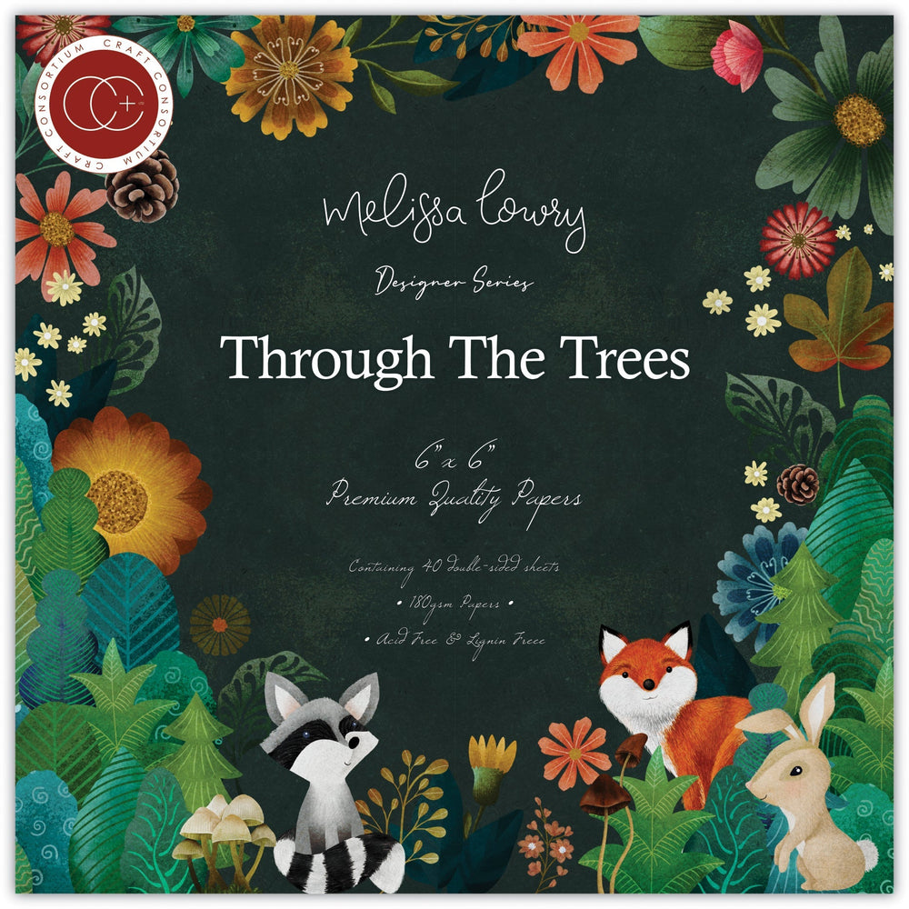 Craft Consortium - À Travers Les Arbres - 15x15 cm