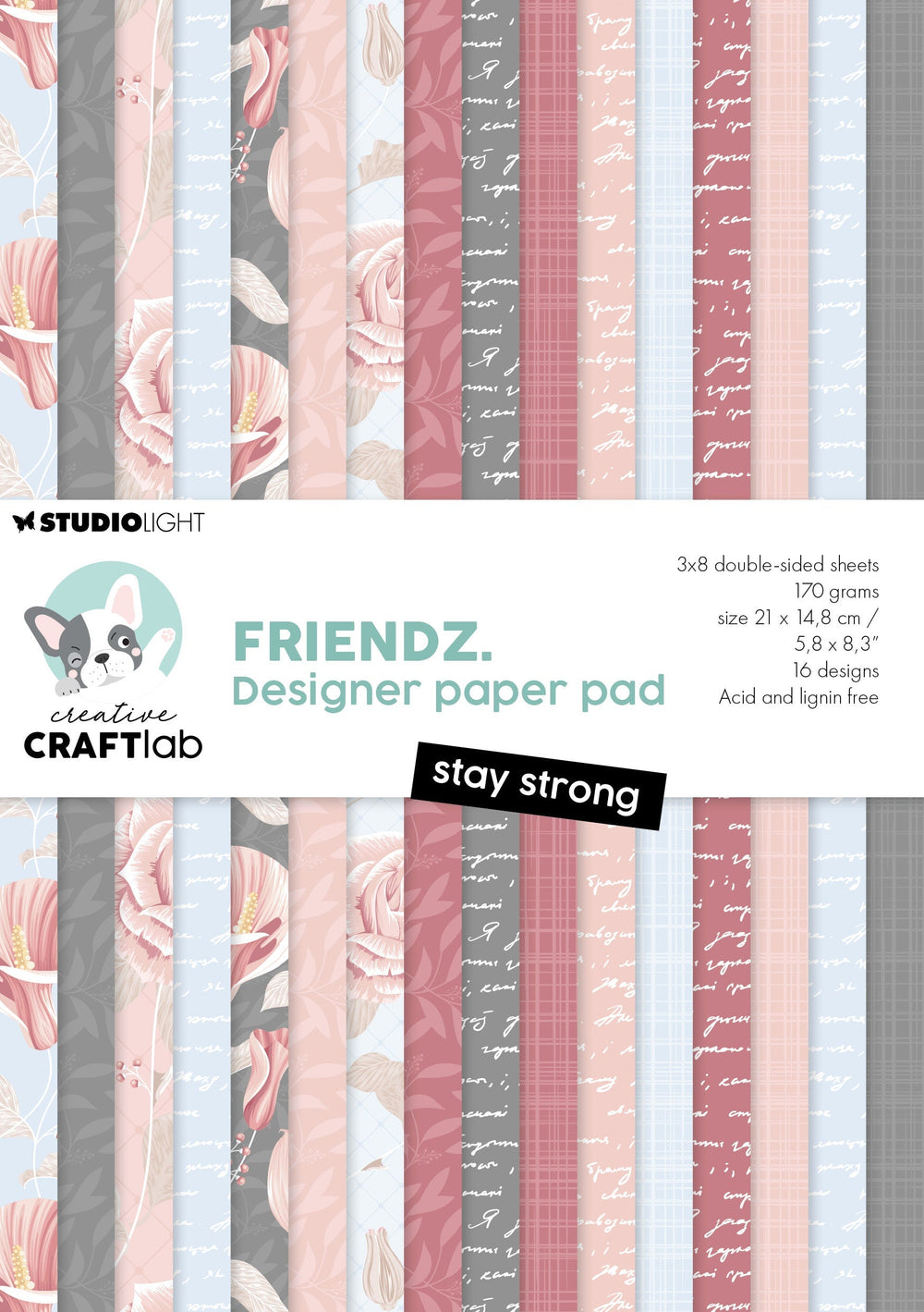CCL Design Paper Pad Stay Strong Essentials 24 SH