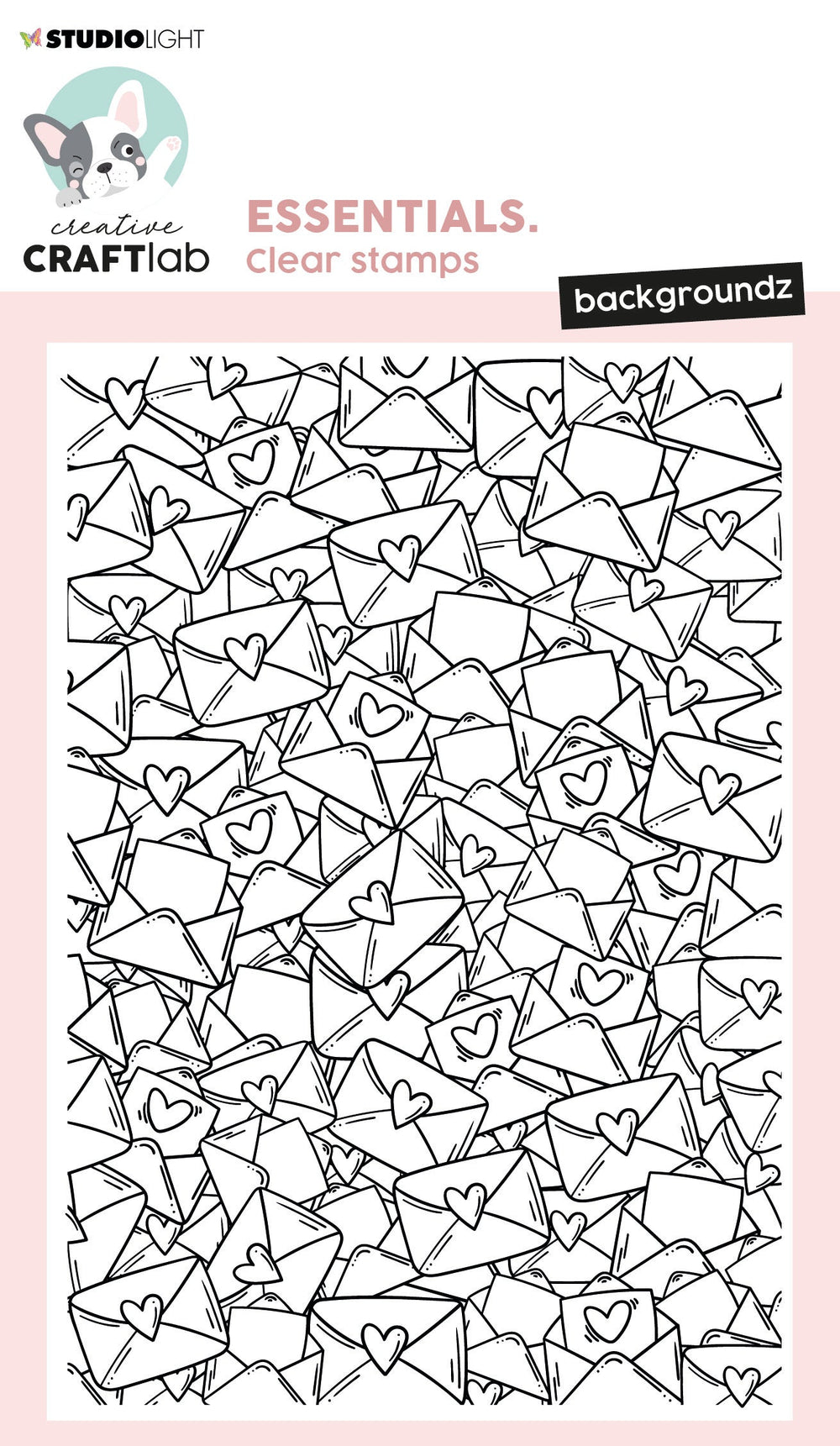 CCL Clear Stamp Backgroundz Essentials 148x105x3mm 1 PC no.435