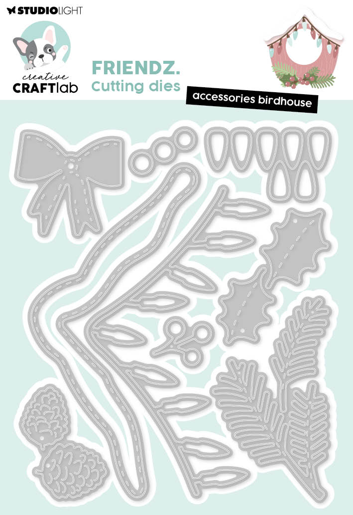 CCL Accessoires de découpe matrices nichoir Friendz 9 pièces