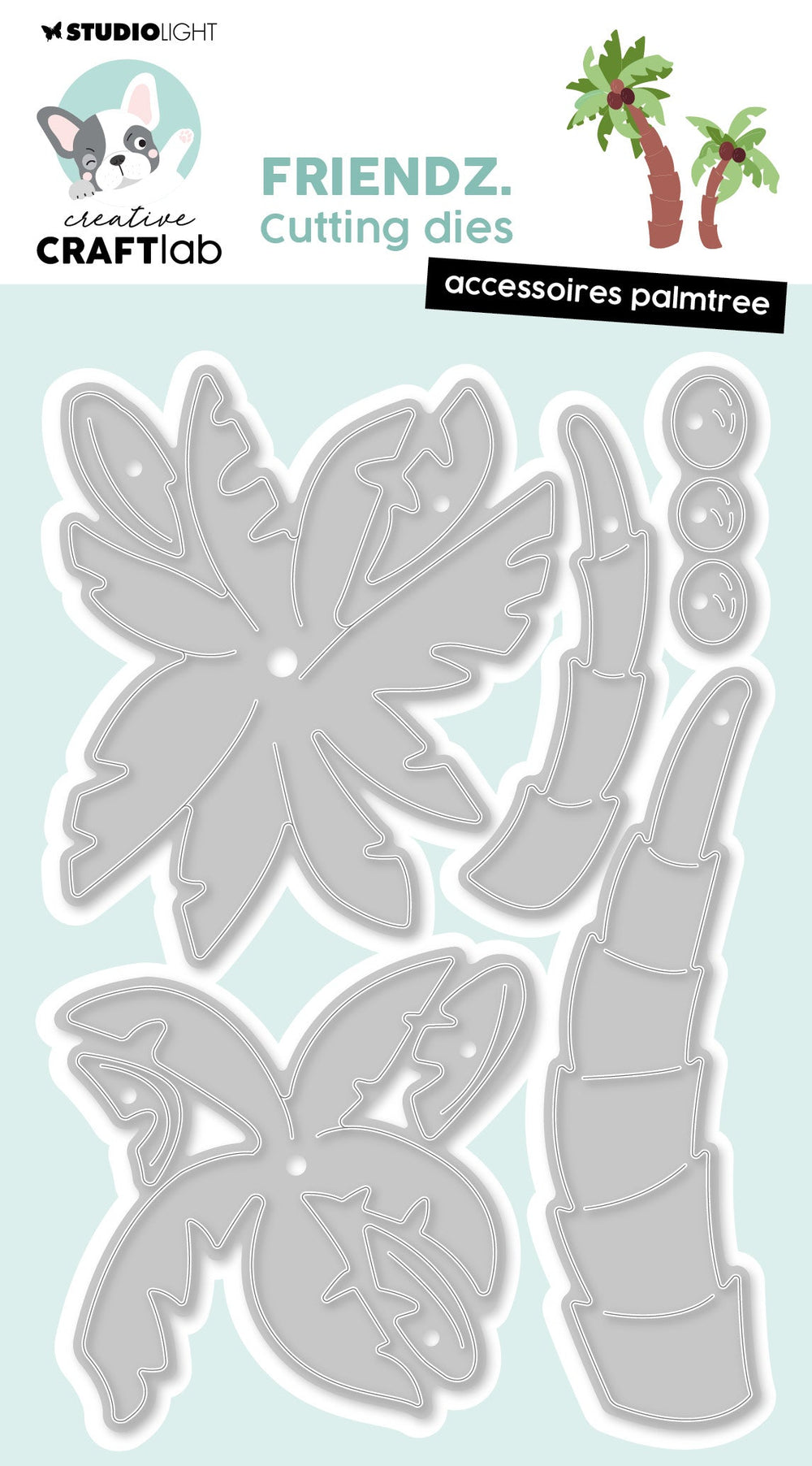 CCL Accessoires de découpe Palm Tree Friendz 5 pièces