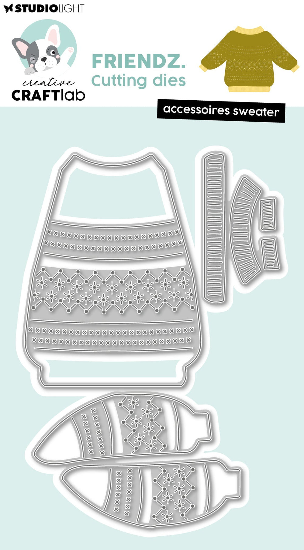 CCL Matrice de découpe Sweater Friendz 3 pièces