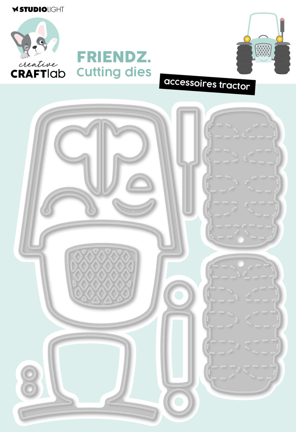 CCL Matrices de découpe Accessoires Tractor Friendz 13 pc