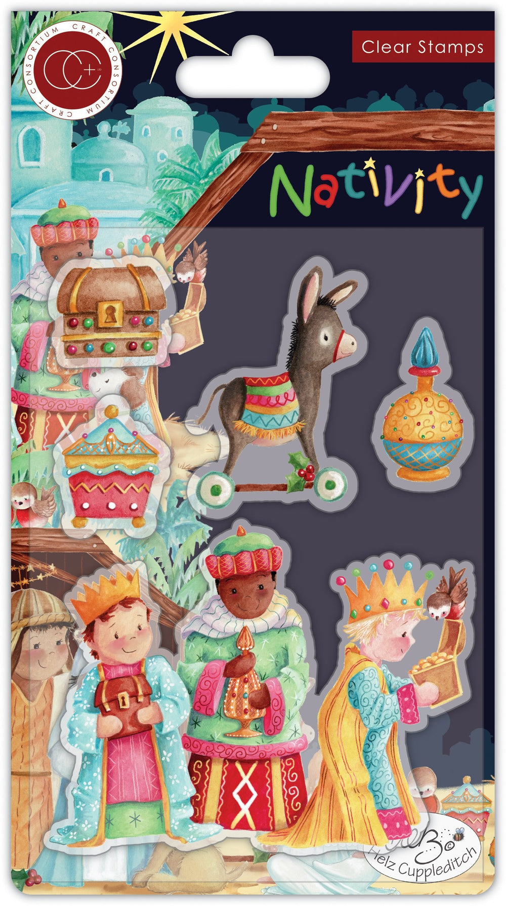 Set de timbres Nativité - Les Rois Mages