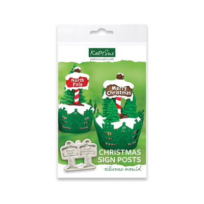 Christmas Sign Posts Silicone Mould