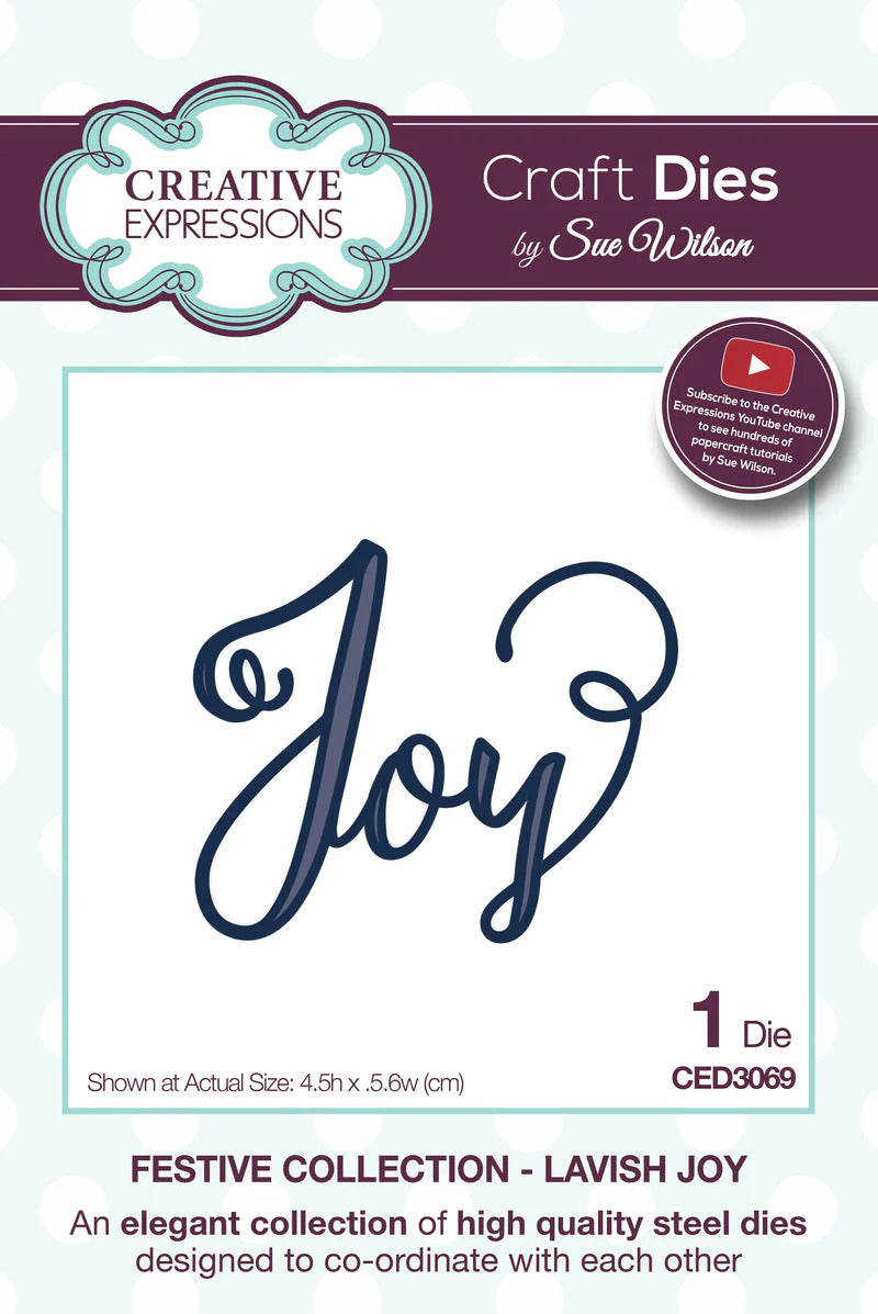 Sue Wilson Dies -Collection Festive - Joie somptueuse