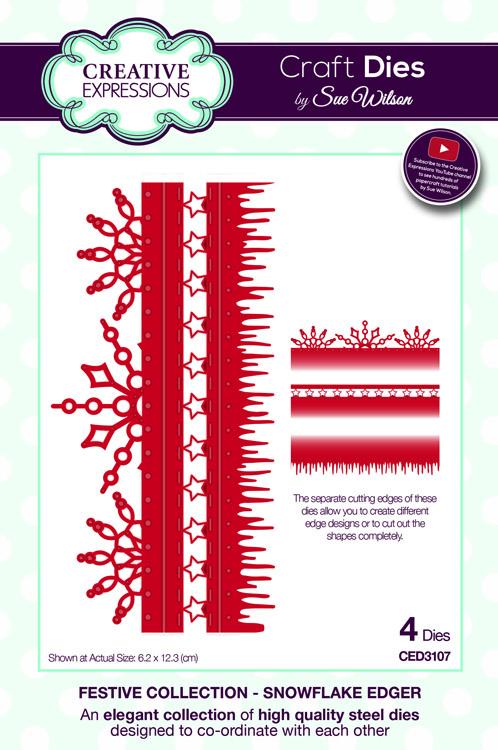 Festive Collection Snowflake Edger — Ecstasy Crafts