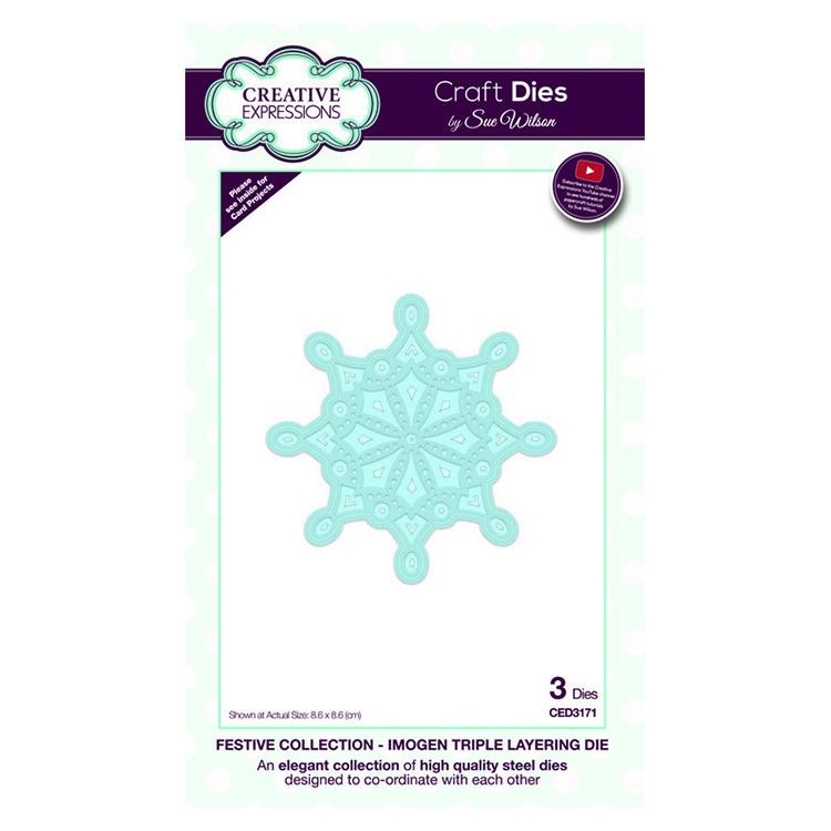 Matrice de découpe Imogen Triple Superposition Collection Festive