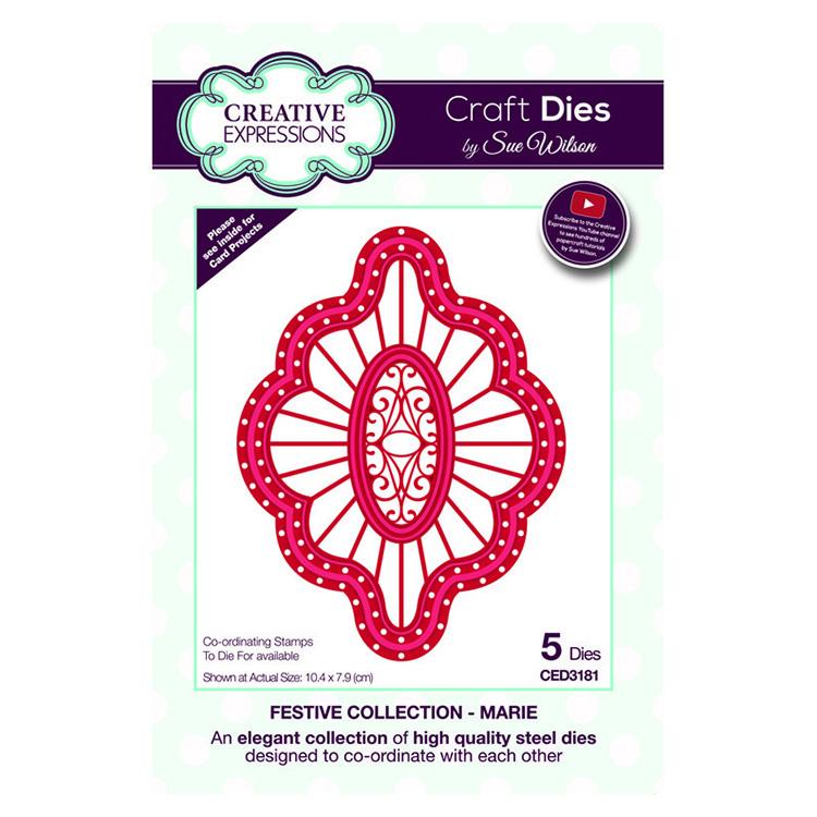 Festive Collection Marie Craft Die — Ecstasy Crafts